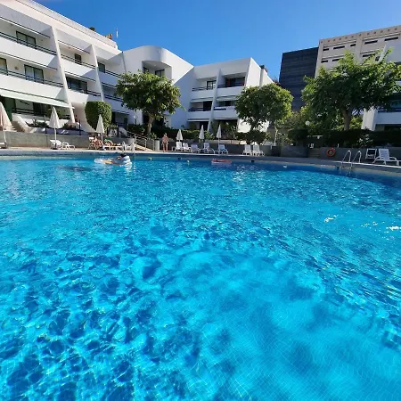 Apartamento Casa Palmera Only 150 Meters To The Beach, Heated Pool, Wifi, Sat-tv, Balcony With Poolview *