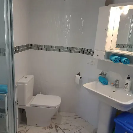 Apartamento Casa Palmera Only 150 Meters To The Beach, Heated Pool, Wifi, Sat-tv, Balcony With Poolview Arona (Tenerife)